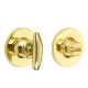 Bathroom Curved Turn and Release Plain Covered Rose