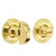 Half Moon Turn and Release Reeded Covered Rose