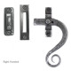 Blacksmith Pewter Patina Curved Lockable Monkeytail Casement Fastener