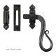 Blacksmith Beeswax Shepherd's Crook Lockable Casement Fastener