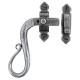 Blacksmith Pewter Patina Shepherd's Crook Lockable Casement Fastener