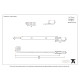 Black Monkeytail Casement Stay