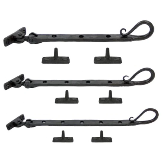 Blacksmith Beeswax Shepherd's Crook Casement Stay