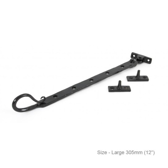 Traditional Blacksmith Shepherd's Crook Casement Stay