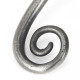 Antique Pewter Slim Monkeytail Espagnolette Casement Fastener
