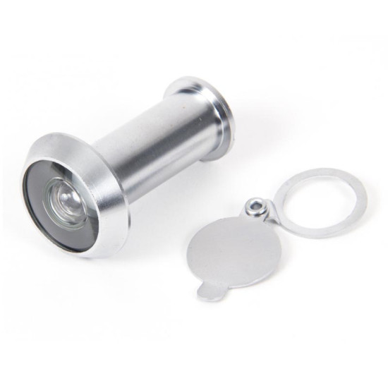 Satin Chrome Door Viewer