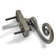 Louis Fraser 440/367 Espagnolette Casement Fastener - Pewter Finish