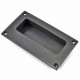 Flush Pull Handle with Finger Recess