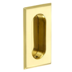 Bevelled Edge Flush Pull Handle