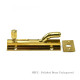 Brass Mayfair Bolt - Cranked Version