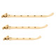 Polished Brass Pear Drop Casement Stay