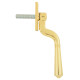 Polished Brass Teardrop Espagnolette Casement Fastener