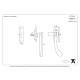 Black Pear Drop Casement Fastener