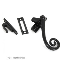 Black Lockable Monkeytail Casement Fastener