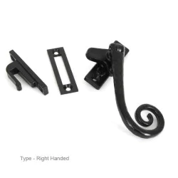 Black Lockable Monkeytail Casement Fastener
