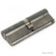 Double Euro Cylinder Lock - Aged Bronze Finish