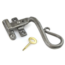 Kirkpatrick A6062 Lockable Casement Fastener - Argent Finish