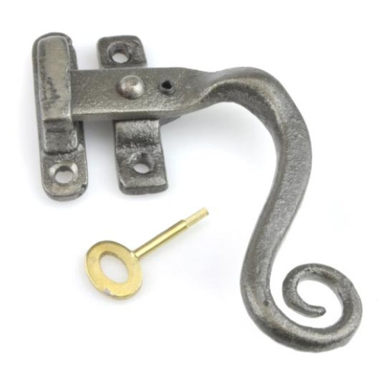 Kirkpatrick A6063 Lockable Casement Fastener - Argent Finish