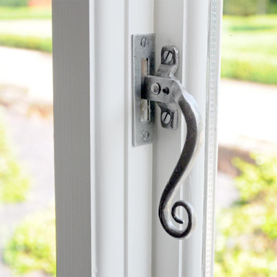 Kirkpatrick A6063 Lockable Casement Fastener - Argent Finish