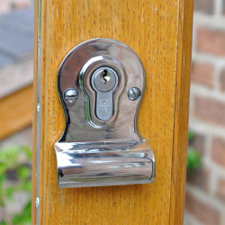 Polished Chrome Euro Door Pull