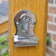 Polished Chrome Euro Door Pull