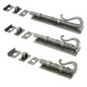Blacksmith Pewter Patina Shepherds Crook Universal Bolt