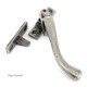 Blacksmith Pewter Patina Night Vent Locking Pear Drop Casement Fastener