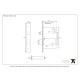 British Standard 5 Lever Sash Lock- Black Finish
