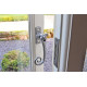 Kirkpatrick 1181 Monkey Tail Casement Fastener - Pewter Finish