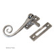 Kirkpatrick 1181 Monkey Tail Casement Fastener - Pewter Finish
