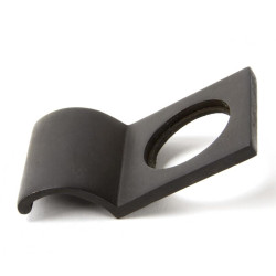 Rustic Cylinder Latch Cover - Aged Bronze