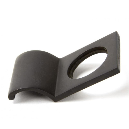 Rustic Cylinder Latch Cover - Aged Bronze
