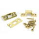 Universal Bolt - Polished Brass