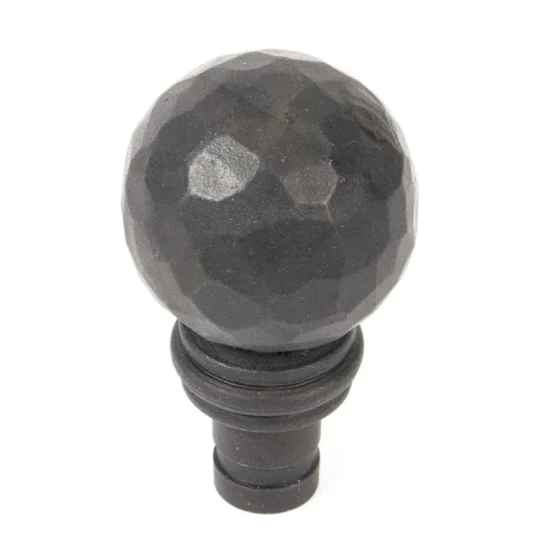 Blacksmith Beeswax Beaten Ball Curtain Finial