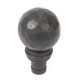 Blacksmith Beeswax Beaten Ball Curtain Finial