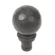 Blacksmith Beeswax Beaten Ball Curtain Finial