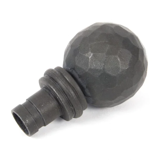 Blacksmith Beeswax Beaten Ball Curtain Finial