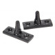 Black Rosehead Casement Stay