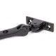 Black Rosehead Casement Stay