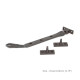 Aged Bronze Reeded Casement Stay