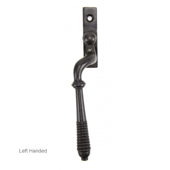 Reeded Espagnolette Casement Fastener - Aged Bronze