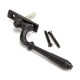 Reeded Espagnolette Casement Fastener - Aged Bronze