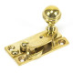 Sash Fastener - Polished Brass
