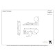 Sash Fastener - Polished Chrome