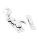 Sash Fastener - Polished Chrome