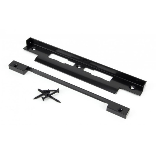 Rebate Kit for Euro DIN Sash Case - Black Finish