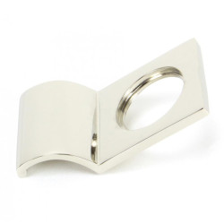 Cylinder Latch Cover - Polished Nickel