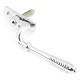 Reeded Espagnolette Casement Fastener - Polished Chrome