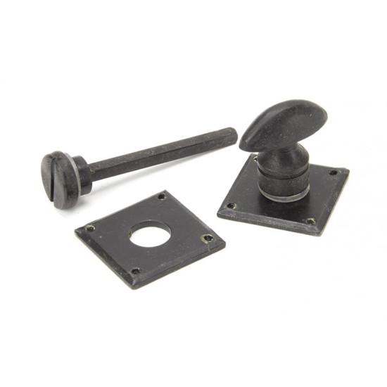 Blacksmith External Beeswax Diamond Bathroom Thumbturn