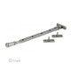 Blacksmith Pewter Patina Regency Casement Stay